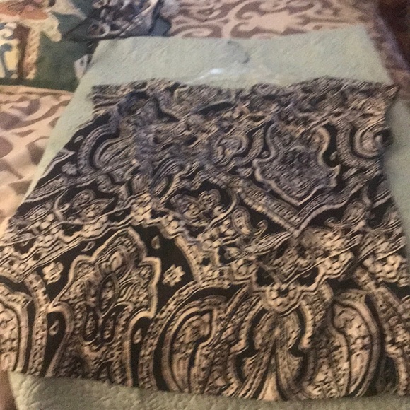 Talbots black and white dress shirt - Picture 1 of 1